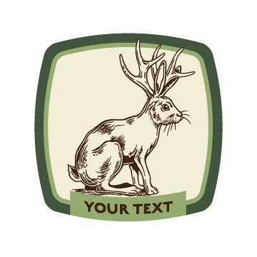 Counter Couture- Jackalope Customizable Vinyl Stickers