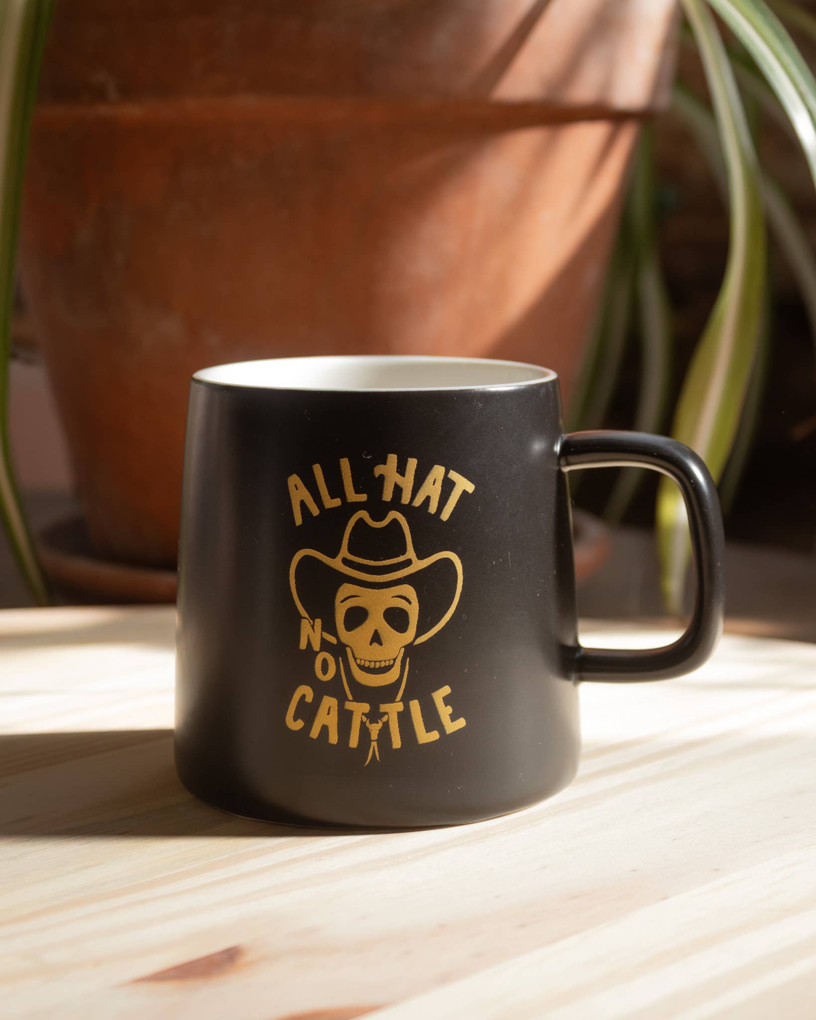 Shop Good- All Hat No Cattle Western Ceramic Mug
