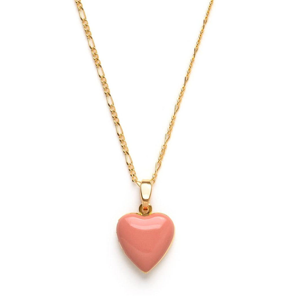 Amano Studio- Small Heart Enamel Locket