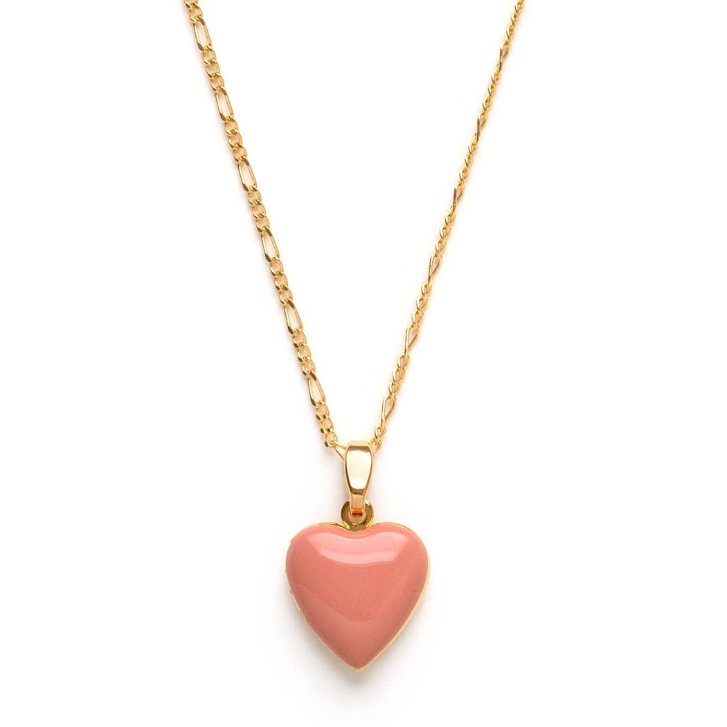 Amano Studio- Small Heart Enamel Locket