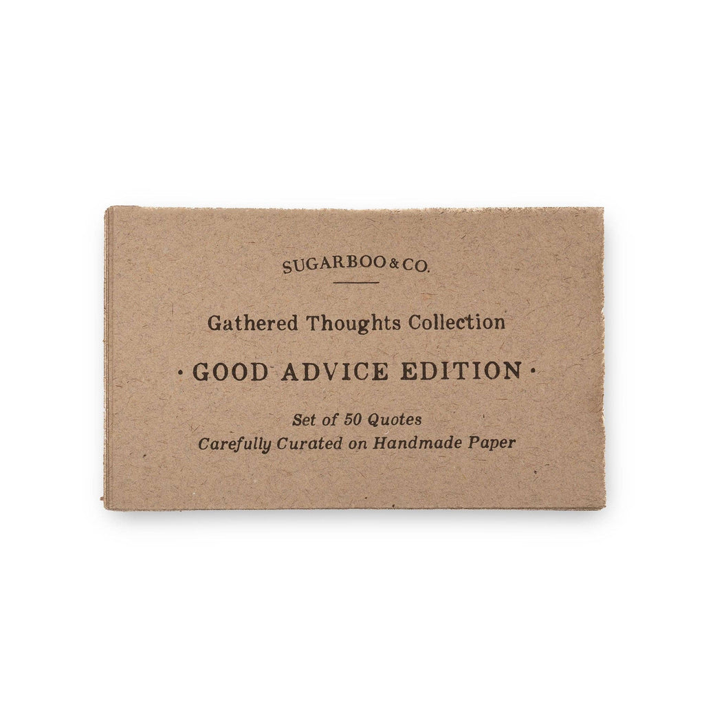 Sugarboo & Co- 50 Gathered Thoughts of Good Advice on Handmade Paper