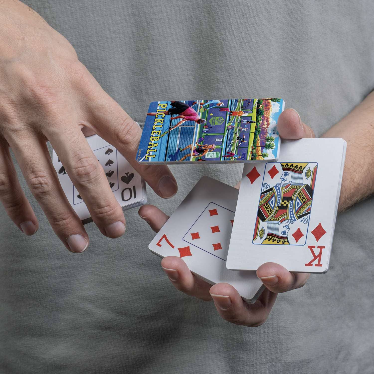 Boardwalk Puzzle Company- Pickleball - Playing Cards