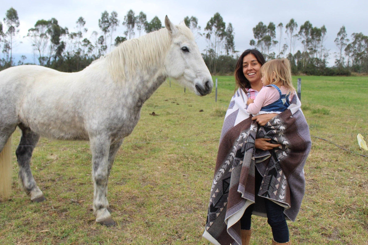 Little Amigos- Inca Blanket- Desert Sand