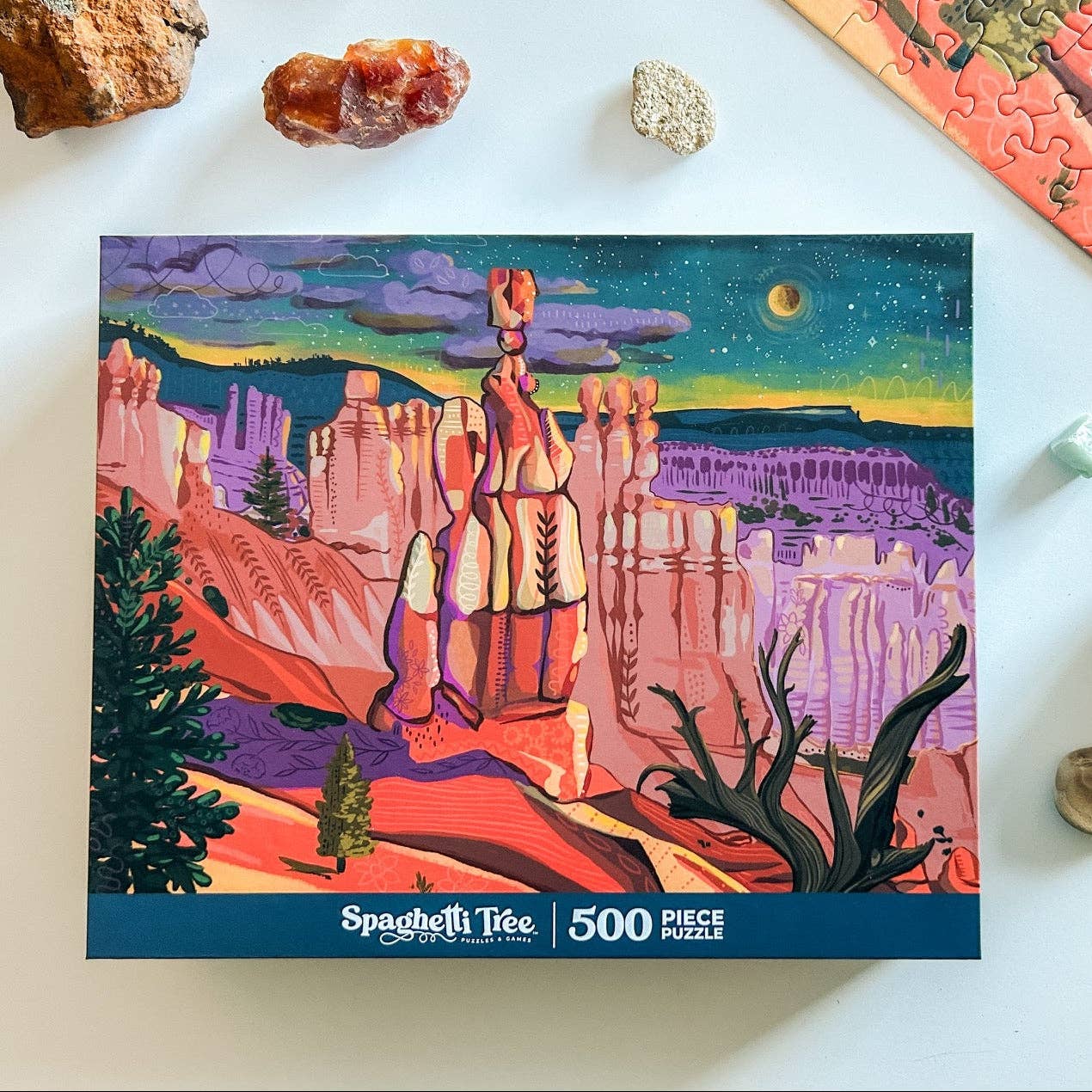 Spaghetti Tree- Bryce at Night 500 Pc Puzzle