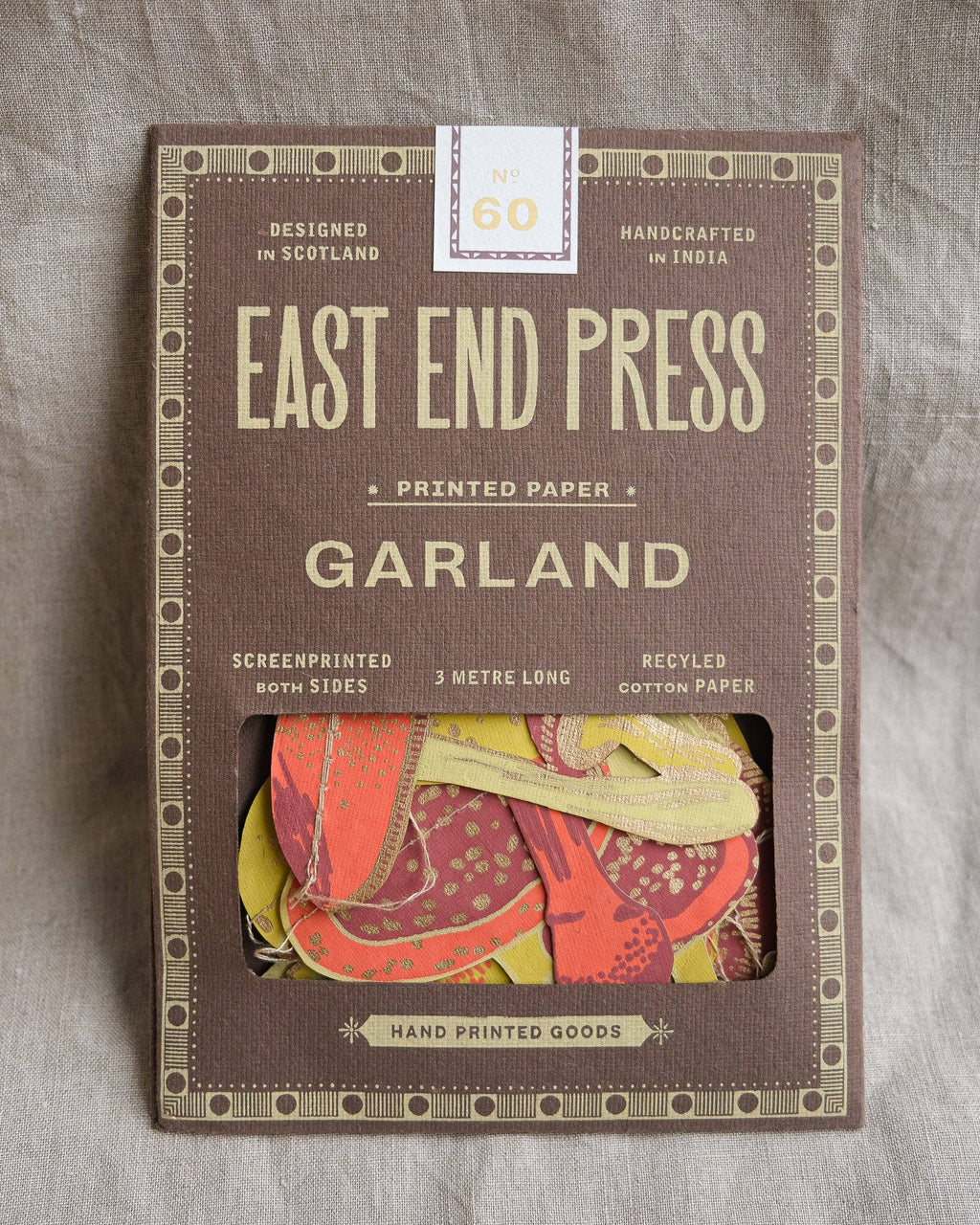East End Press- Mushroom Sewn Garland