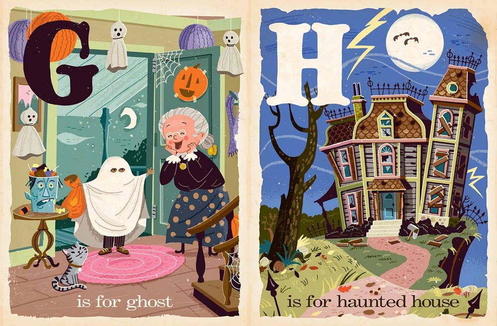 Gibbs Smith- B is for Boo: A Halloween Alphabet Board Book