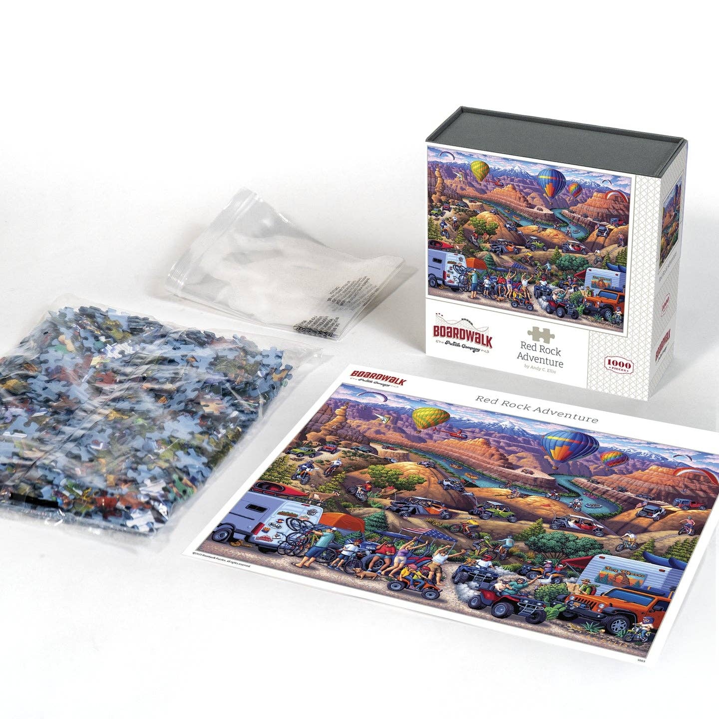 Boardwalk Puzzle Company- Red Rock Adventure | 1000 Piece
