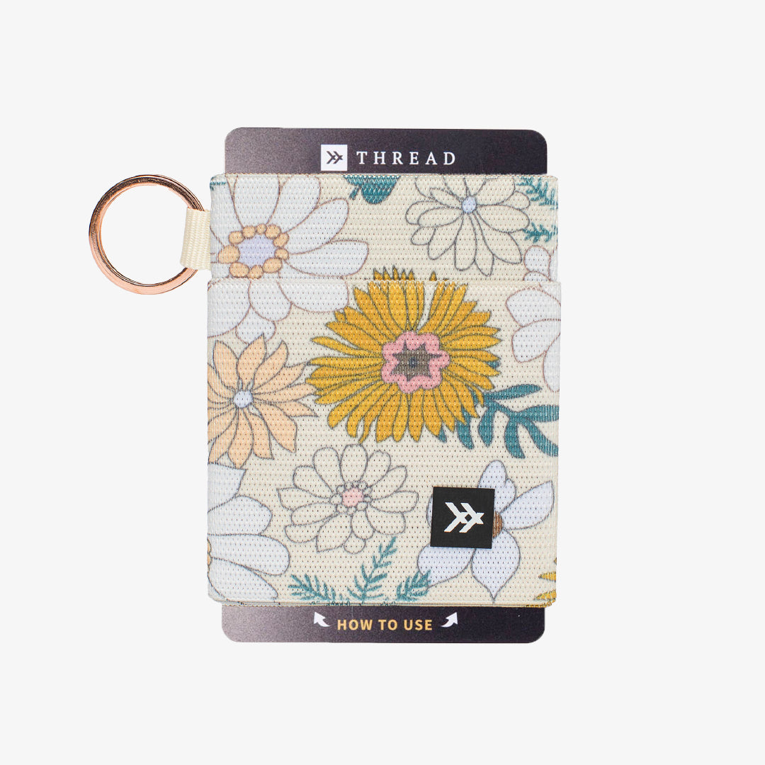 Thread Wallet- Elastic Wallet