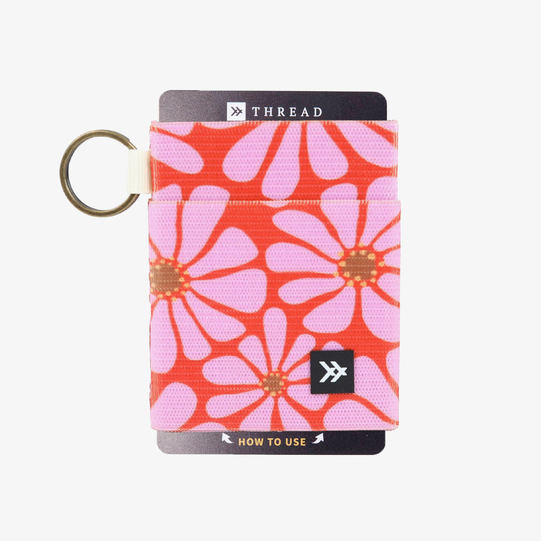 Thread Wallet- Elastic Wallet