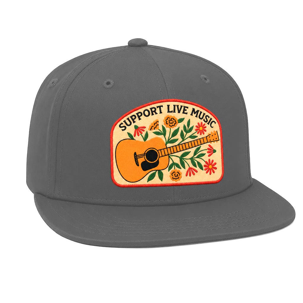 Trek Light- Cotton 5-Panel Hat | Support Live Music