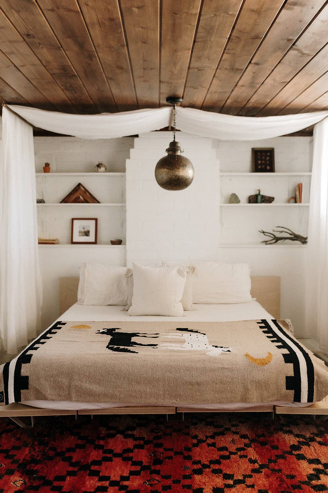 Wild Harmony Handwoven Blanket