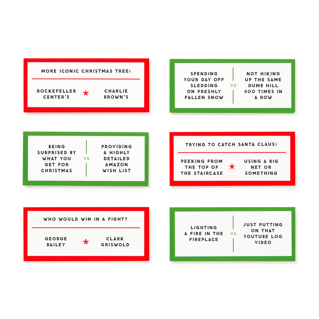 Chronicle Books- Brass Monkey Debatable Holiday Edition Social Game