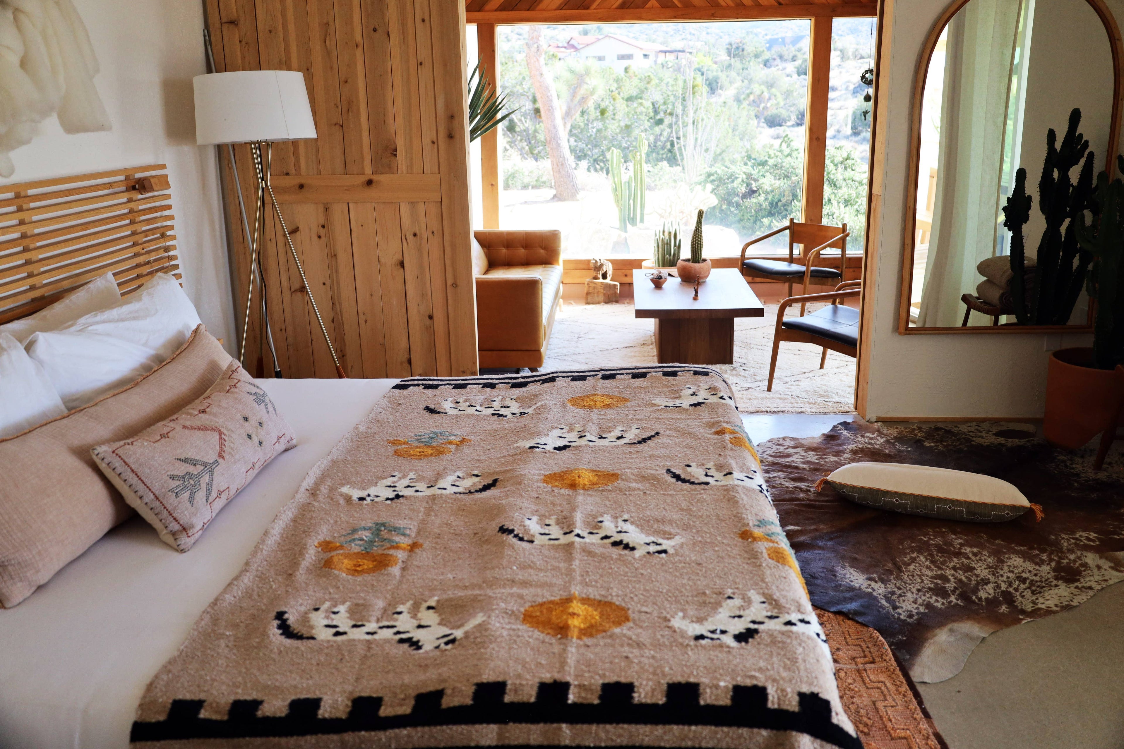Tribe and True- Poppies 'n Ponies // Handwoven Blanket