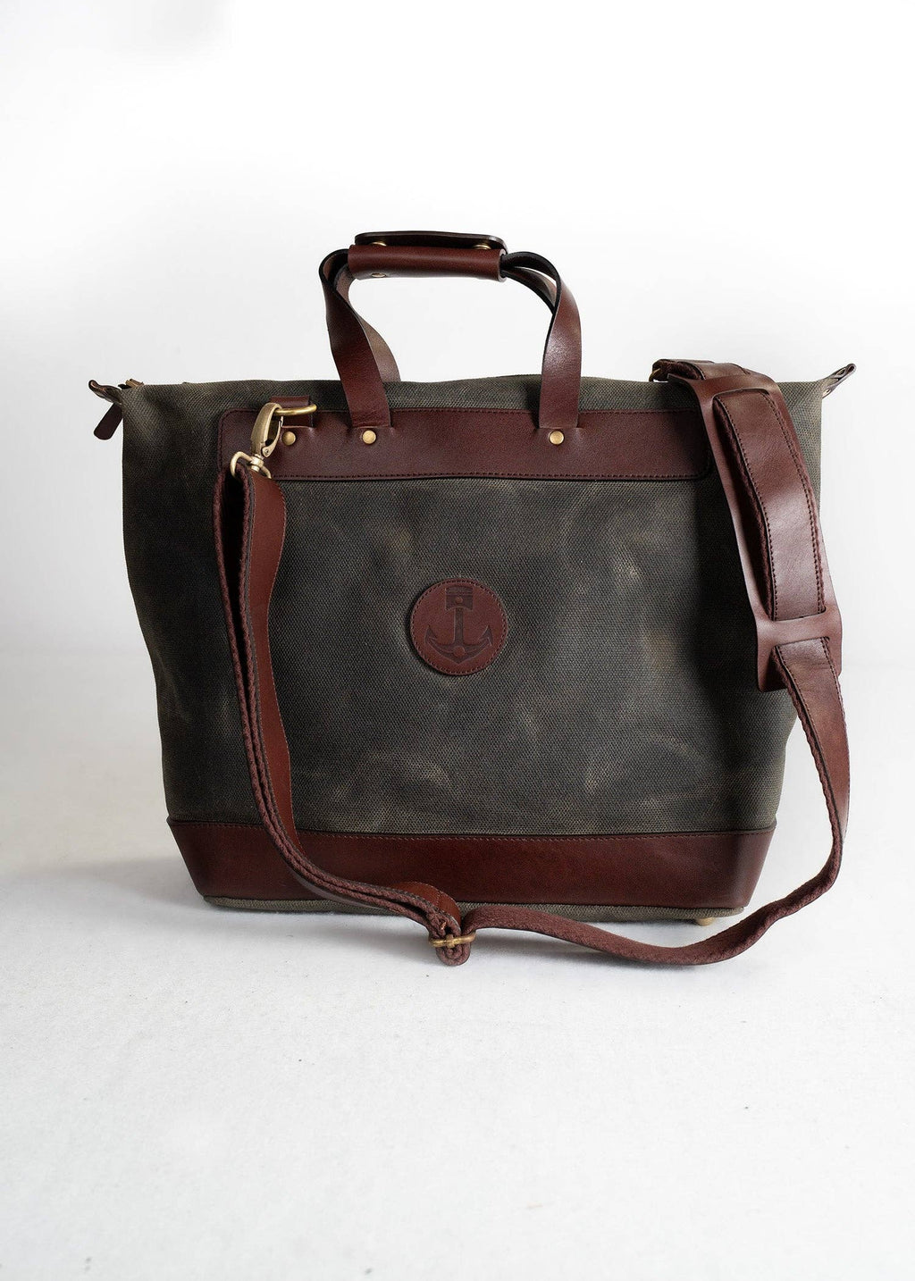 Iron & Resin- Waxed Canvas Tote Bag