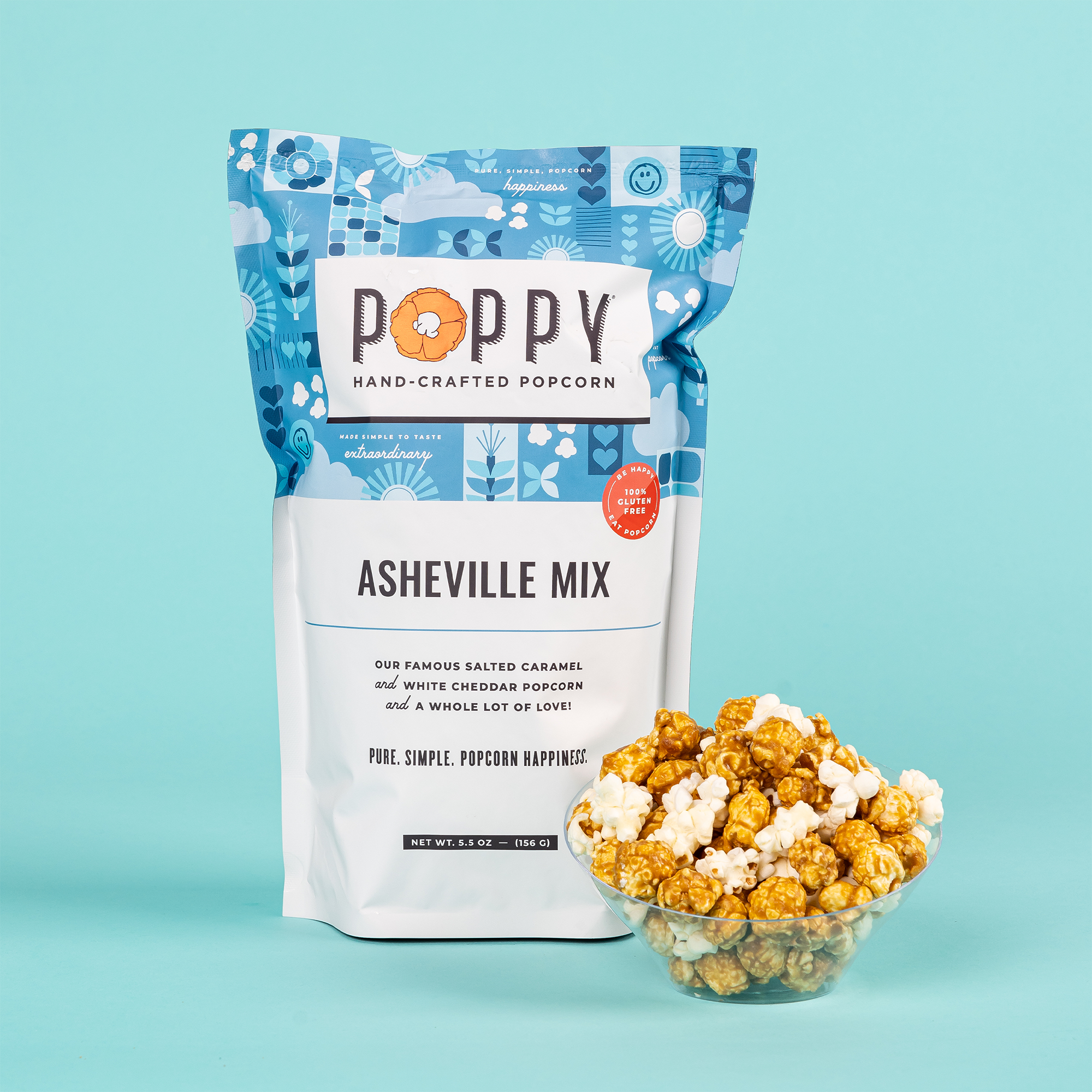 Poppy Popcorn- Asheville Mix Popcorn