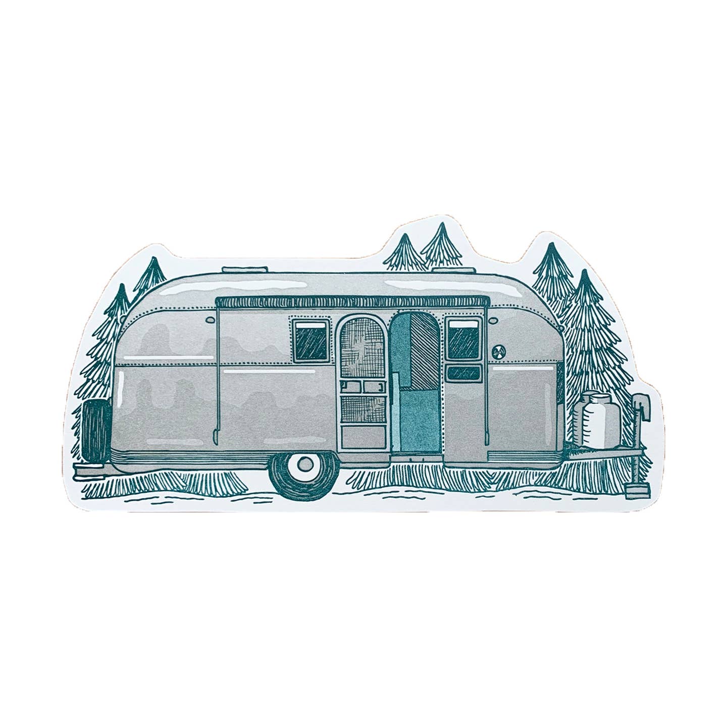 Noteworthy- Die Cut Postcard