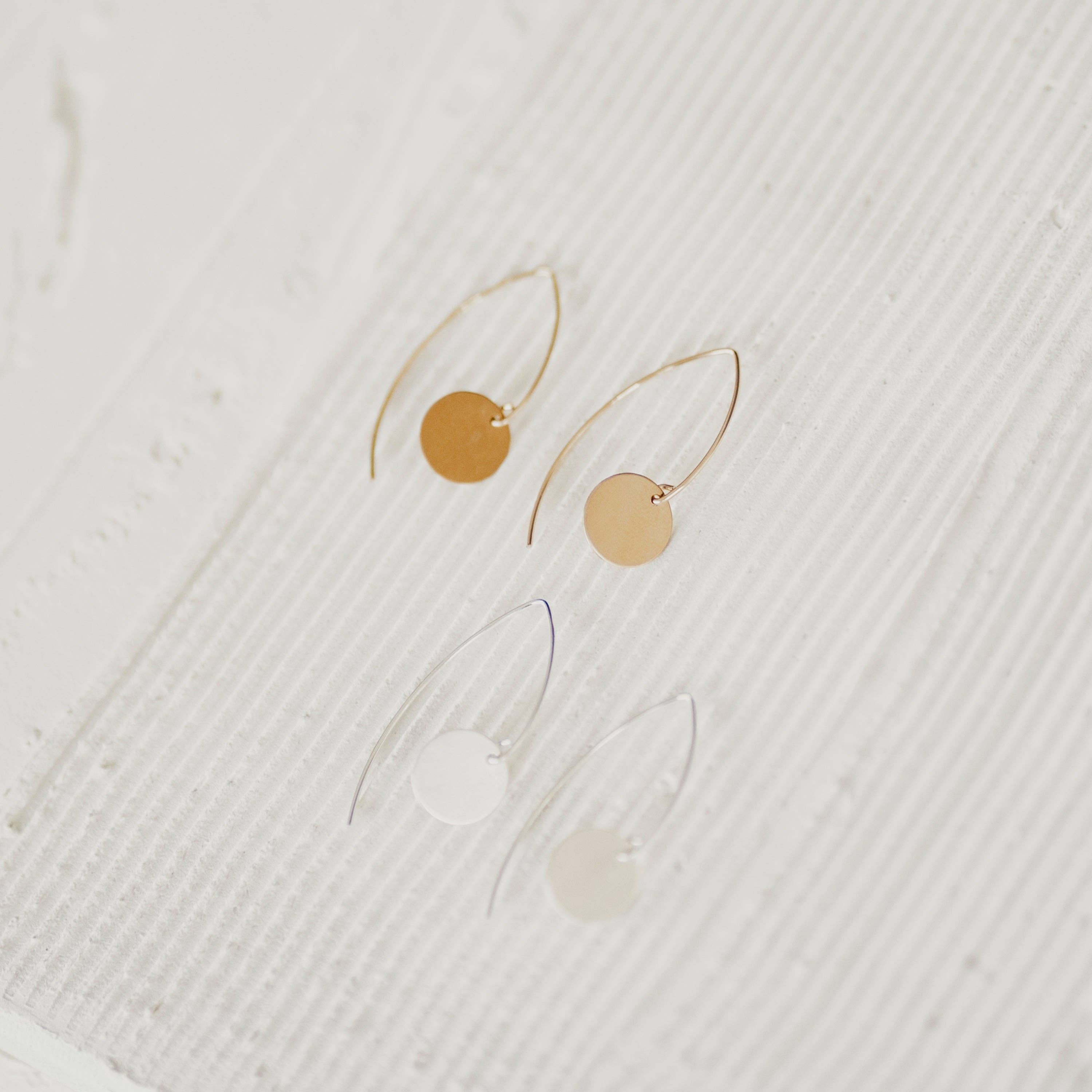 Reva Grey- Dainty Dot Earring