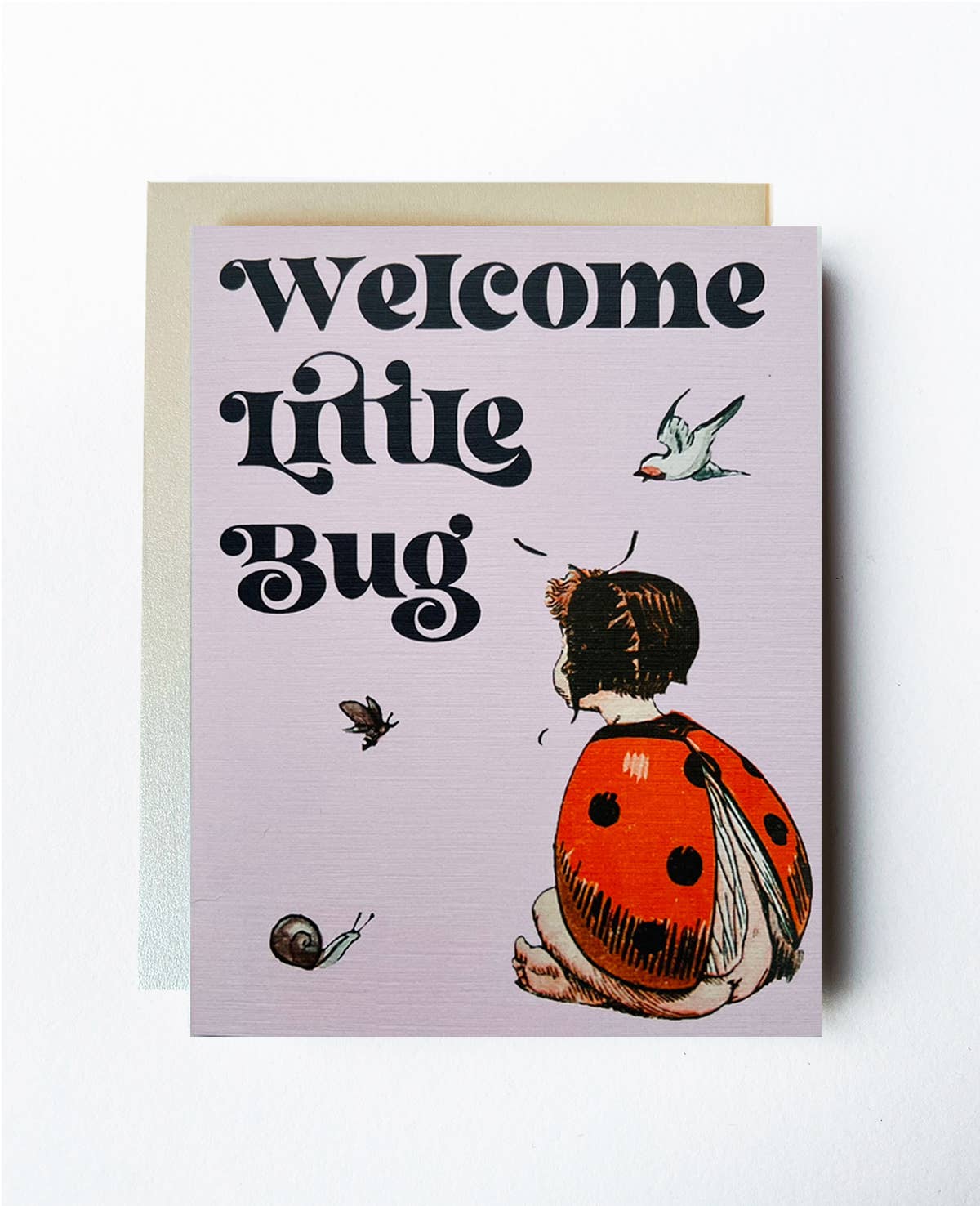 The Twentieth- Welcome Bug Baby Card