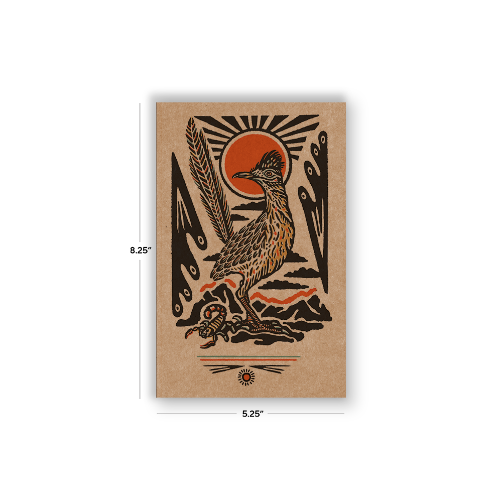 Denik x Rayco- Roadrunner Kraft Classic Layflat Notebook