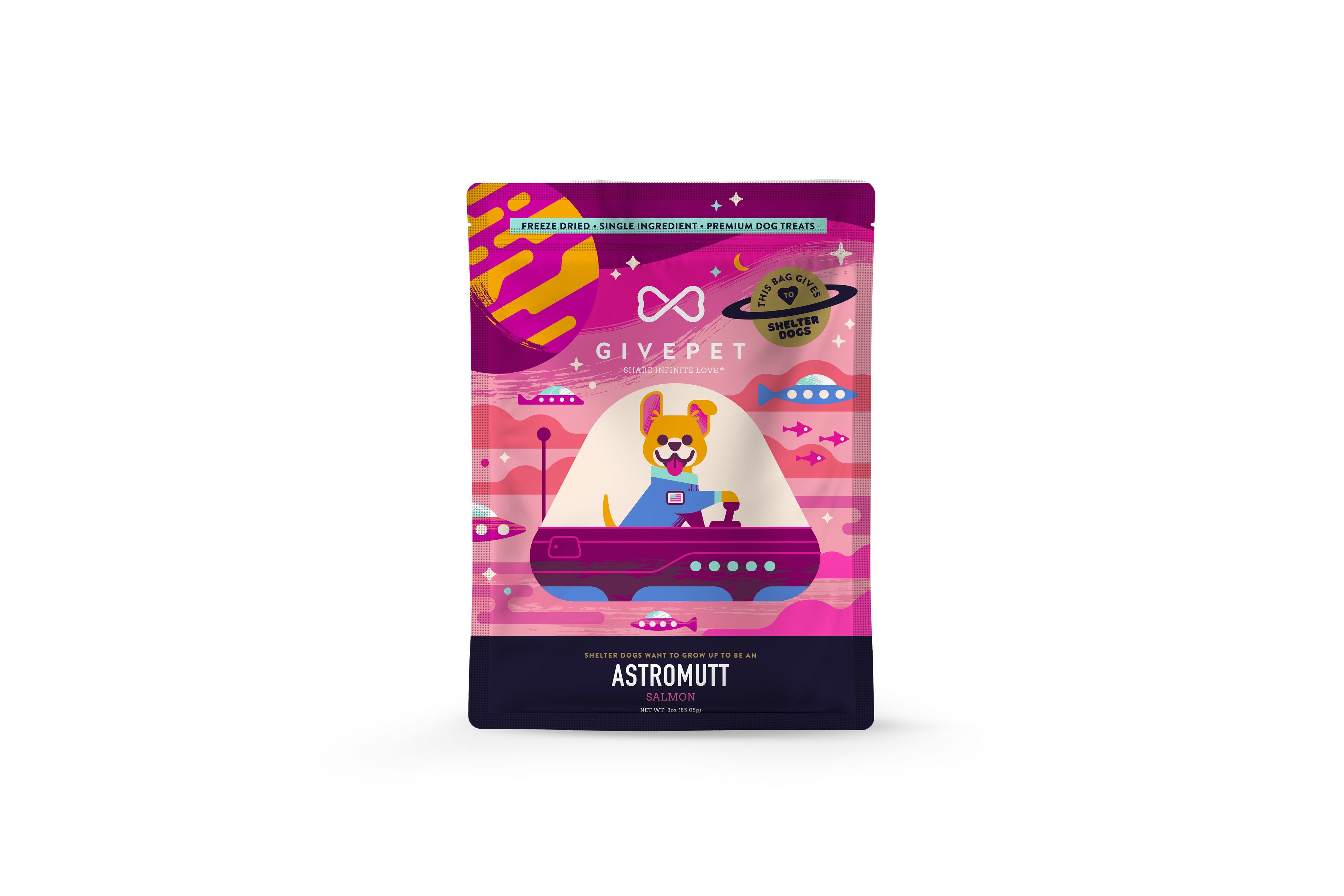 GivePet- Astromutt Freeze-Dried Dog Treats