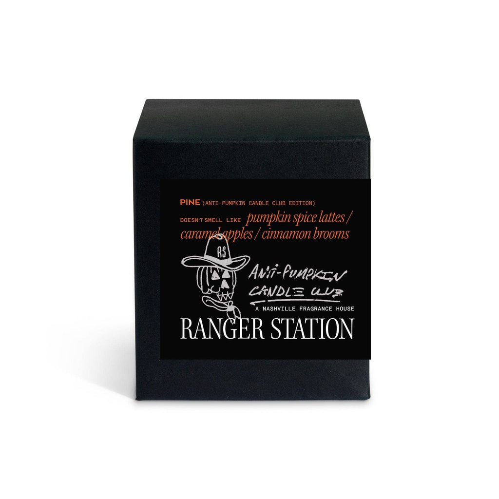 Ranger Station- Anti-Pumpkin Candle 