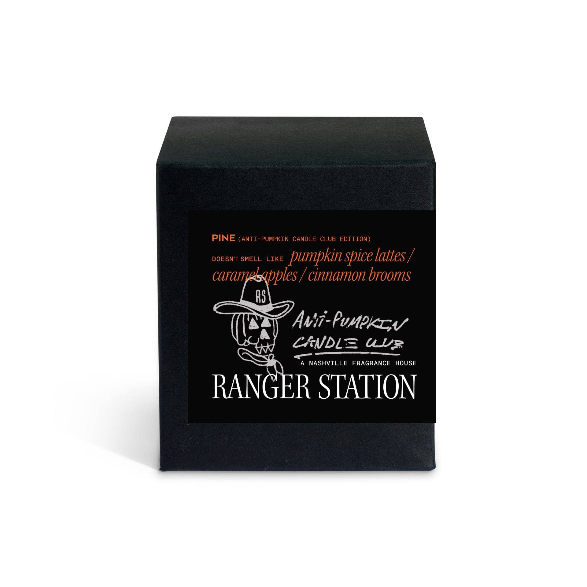 Ranger Station- Anti-Pumpkin Candle 