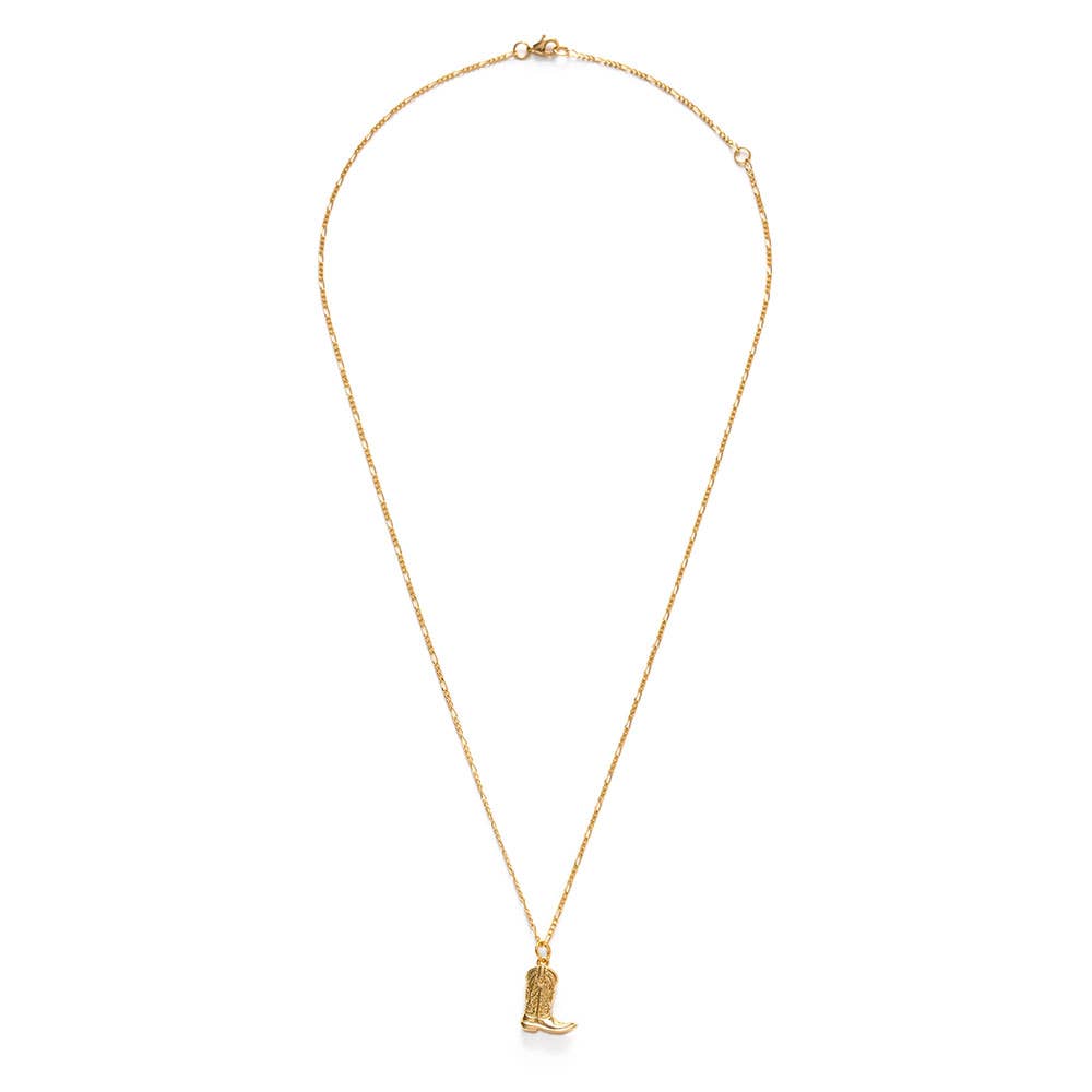 Amano Studio- Cowboy Boot Charm Necklace