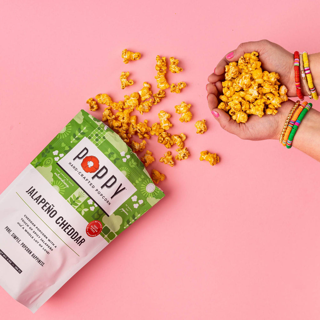 Poppy Popcorn- Jalapeño Cheddar Popcorn