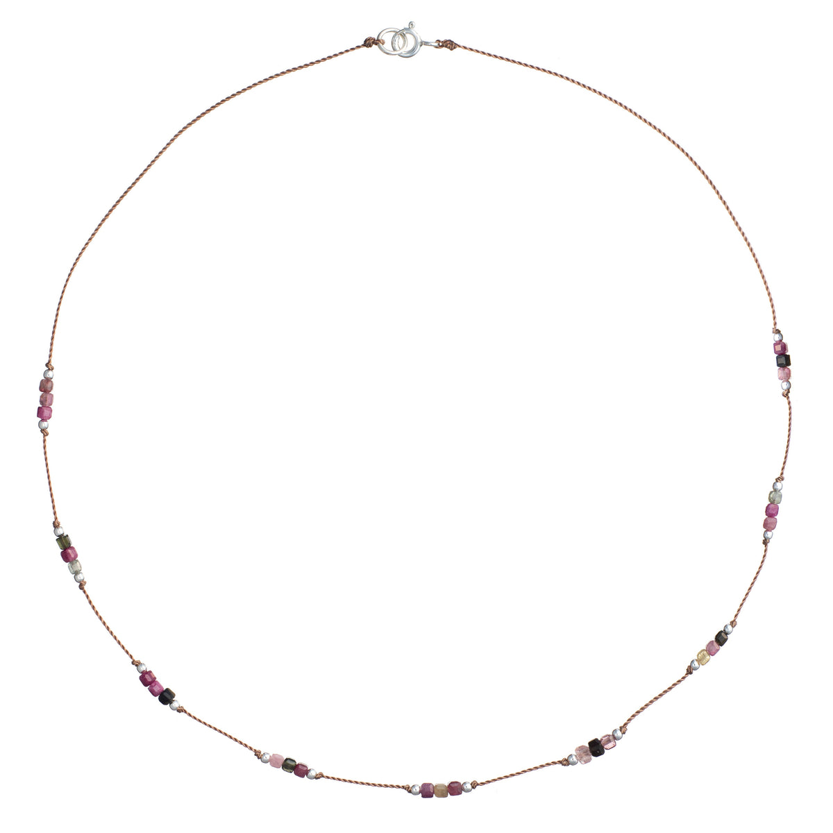Bronwen Jewelry- Gemstone Trail Necklace
