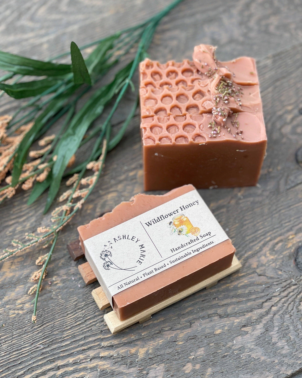 Ashley Marie Soap- Wildflower Honey Bar Soap