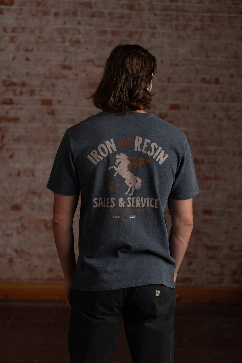 Iron & Resin- Pegasus Pocket Tee