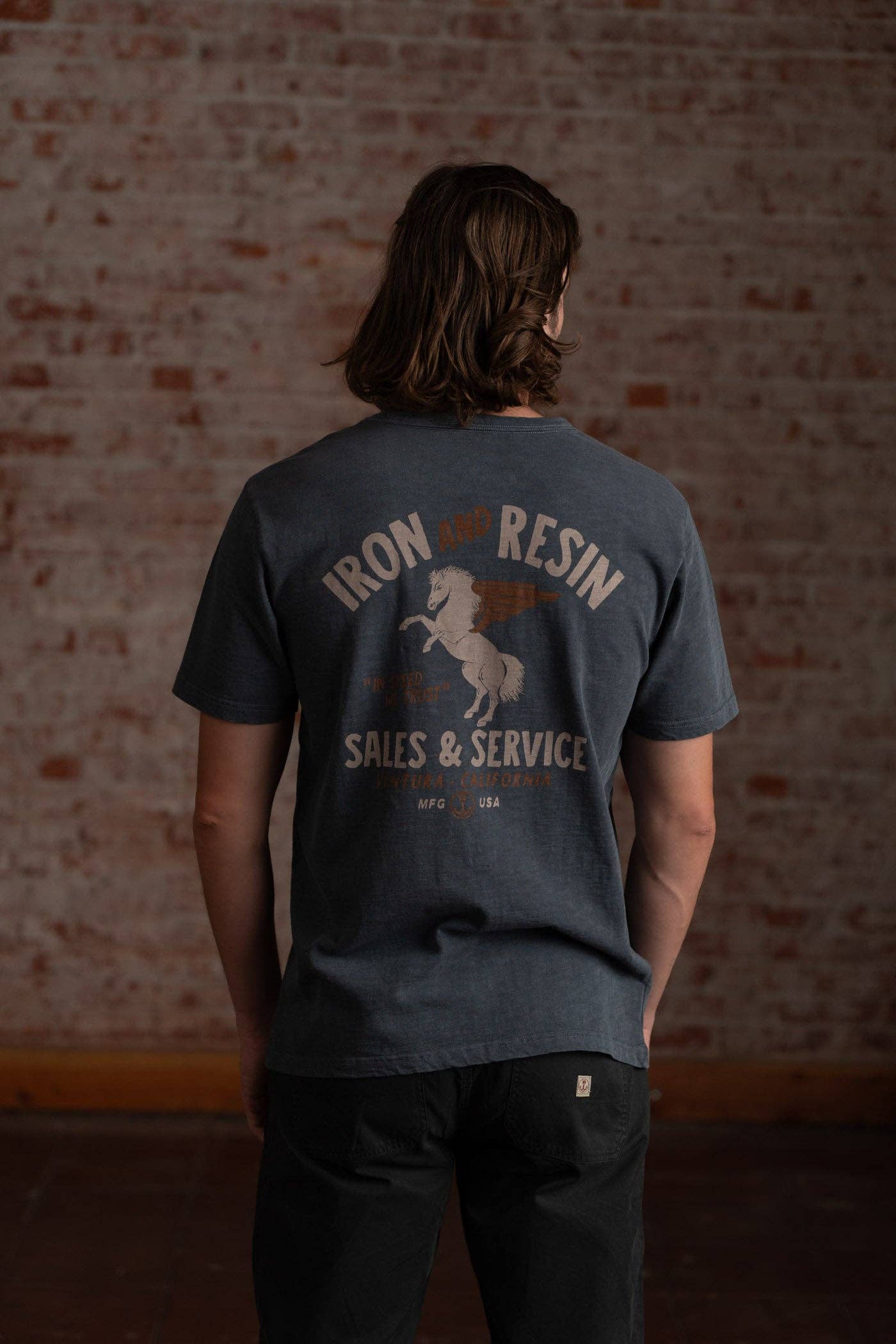 Iron & Resin- Pegasus Pocket Tee