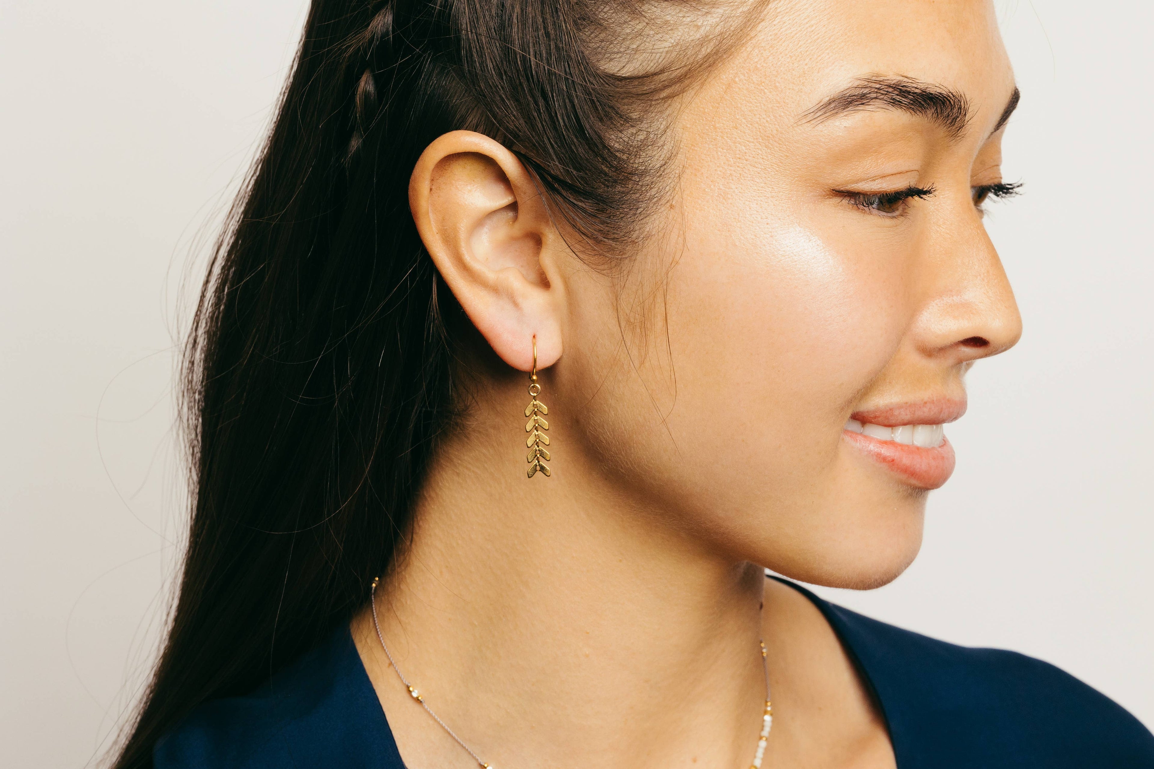 Bronwen Jewelry- Cascade Earrings - Short