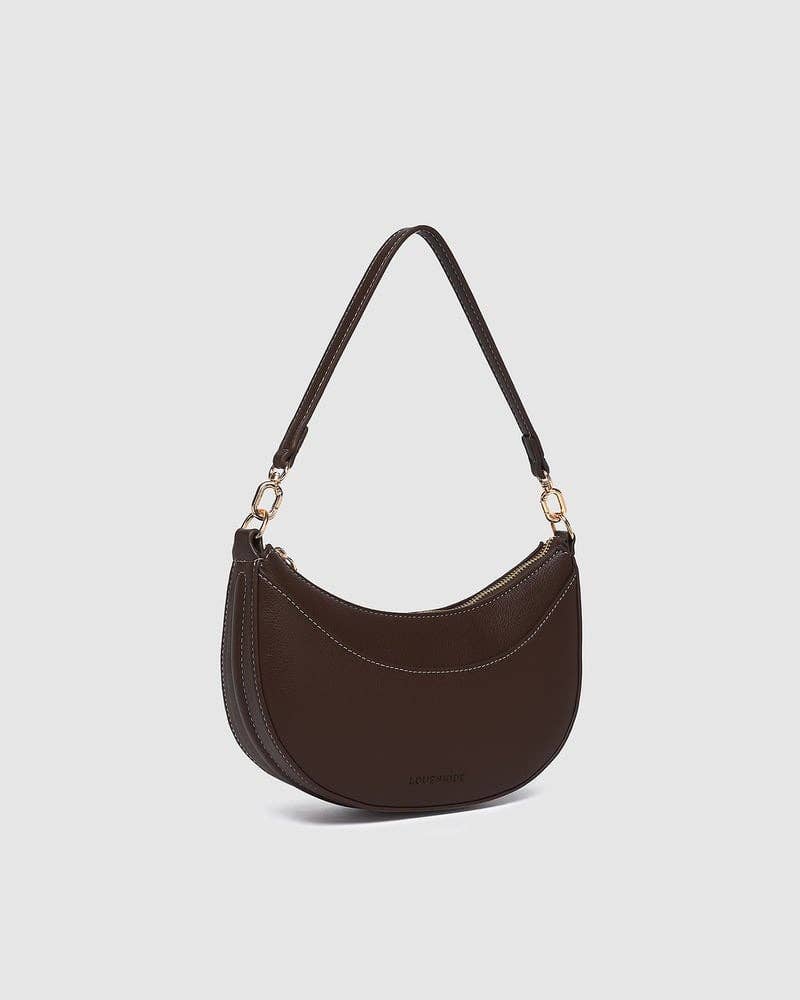 Louenhide- Shoulder Bag - Chocolate | Claudia