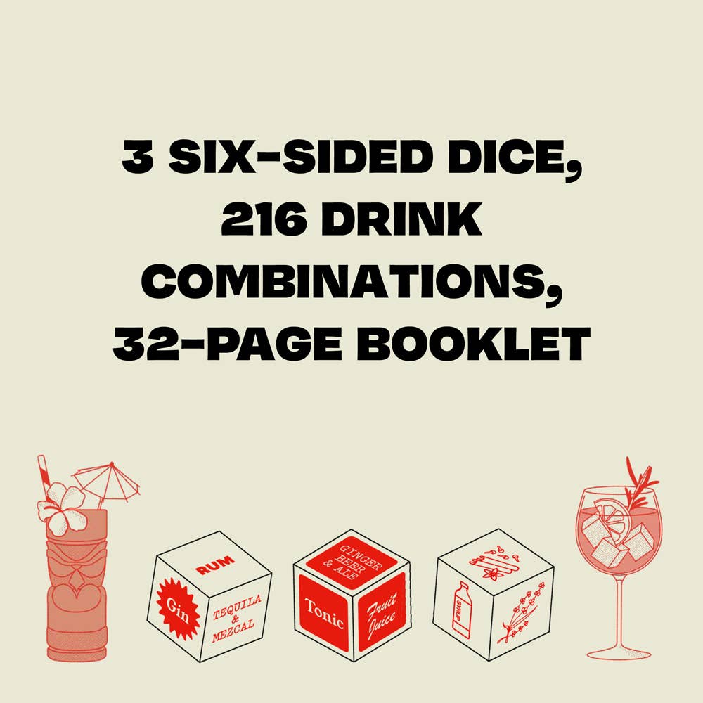 Chronicle Books- Cocktail Dice