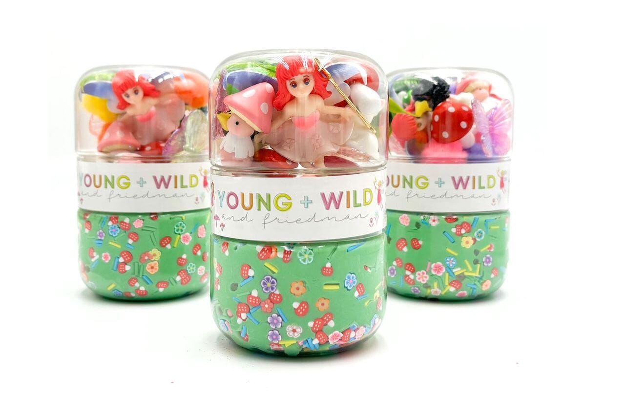 Young + Wild and Friedman- Grab & Go Dough Jar - Fairy