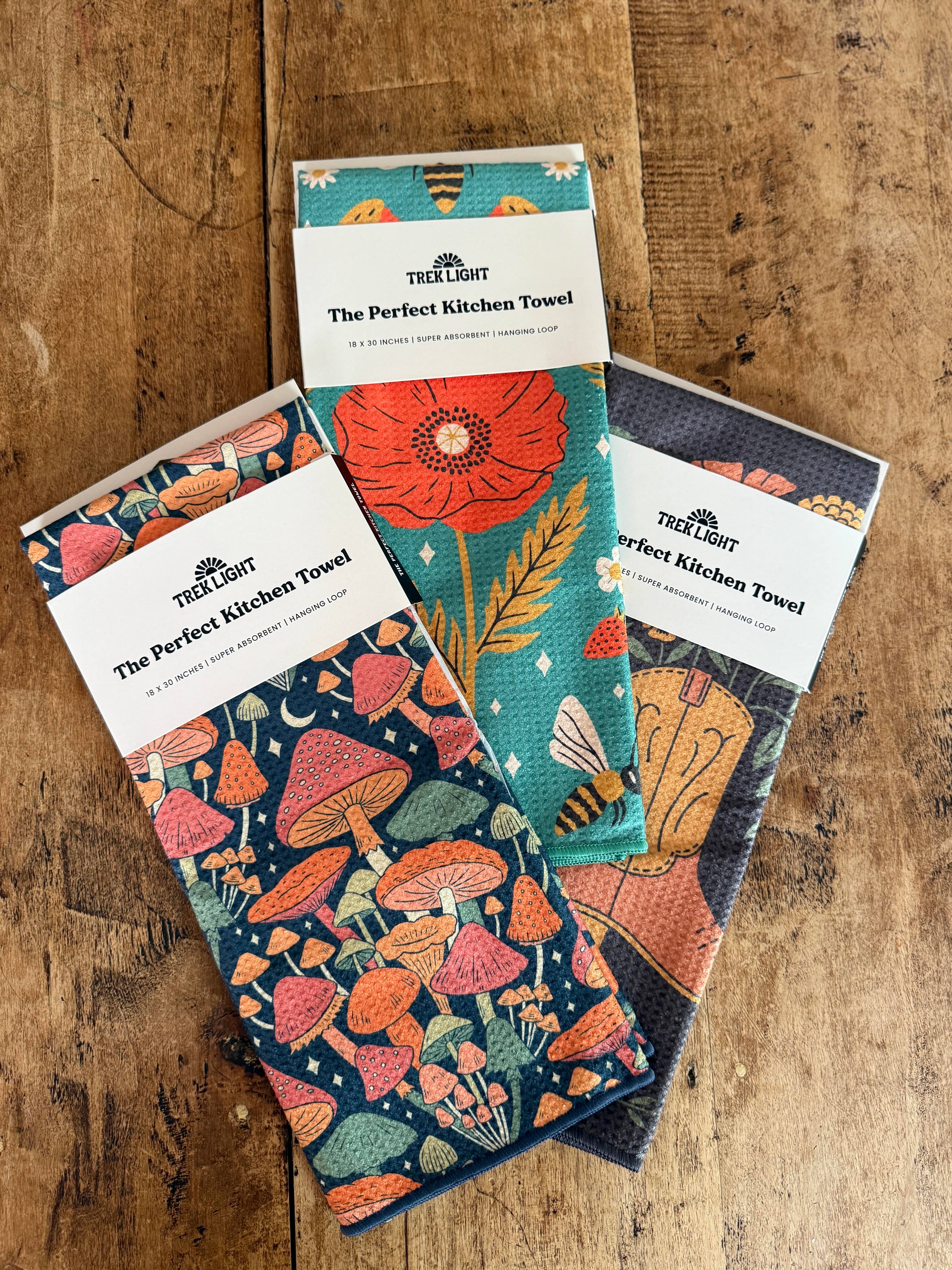 Trek Light- Meadow Kitchen & Tea Towel