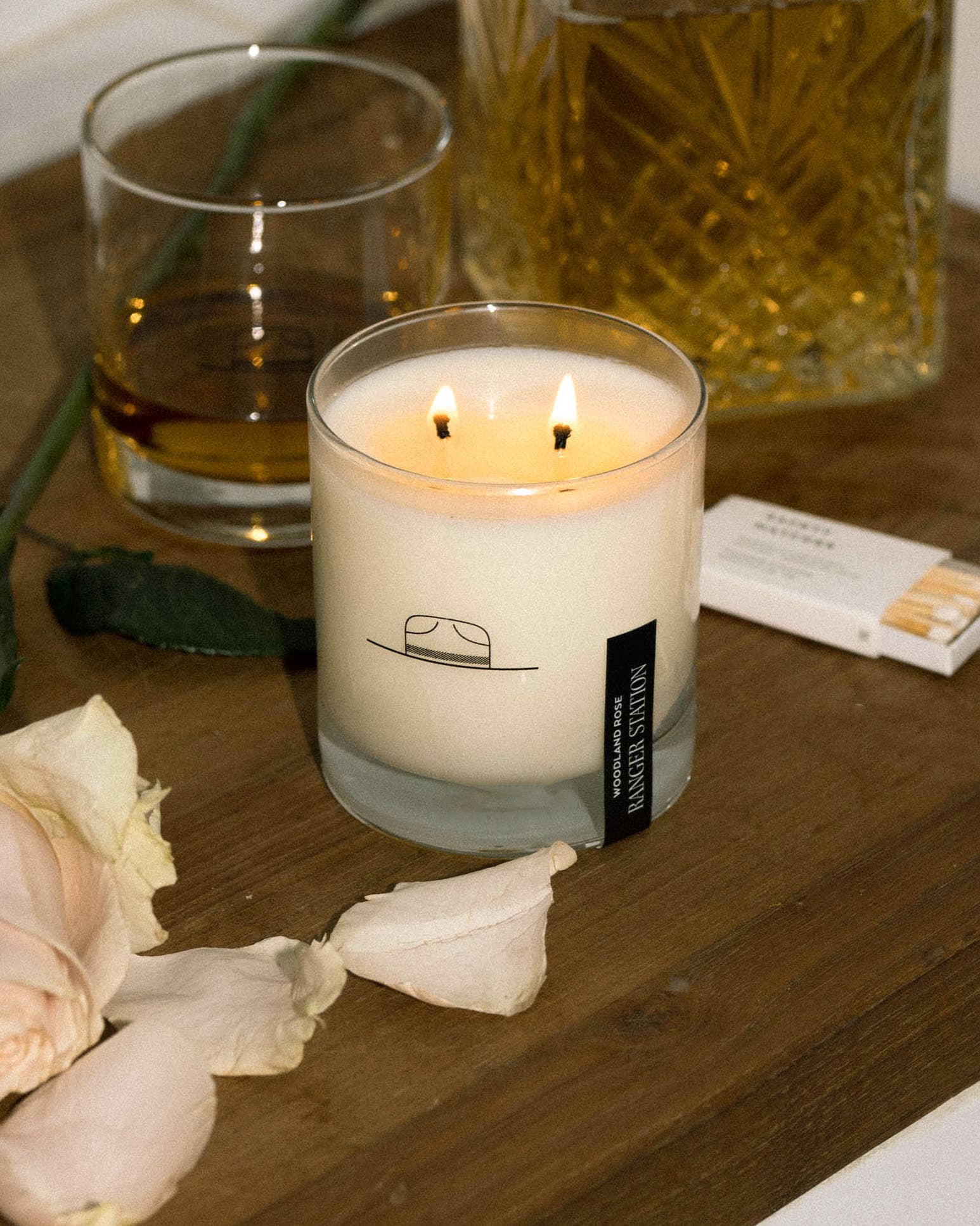 Ranger Station- Woodland Rose Candle