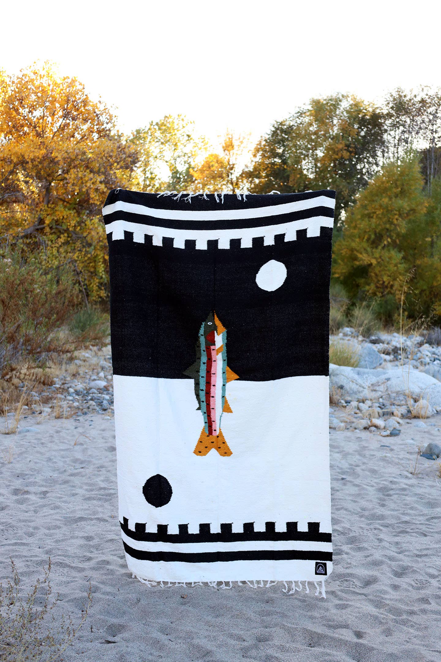 Tribe and True- River Fish (Limited Edition) // Handwoven Blanket