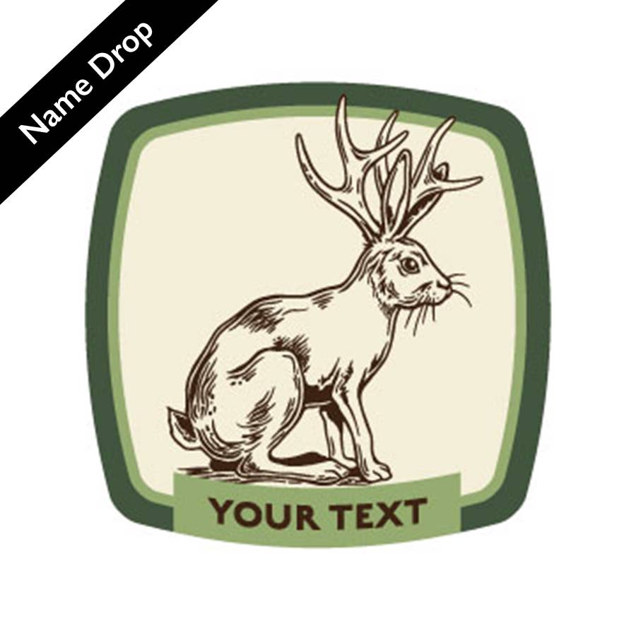 Counter Couture- Jackalope Customizable Vinyl Stickers