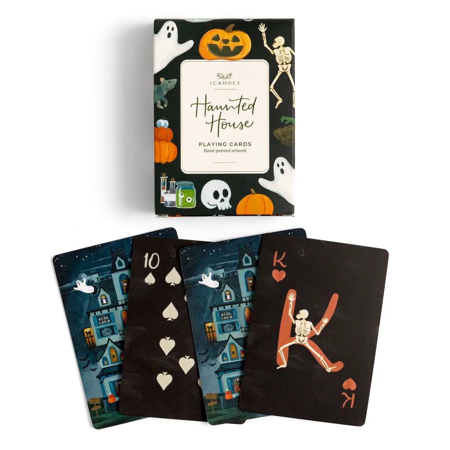 1canoe2- Haunted House Halloween Deck of Playing Cards