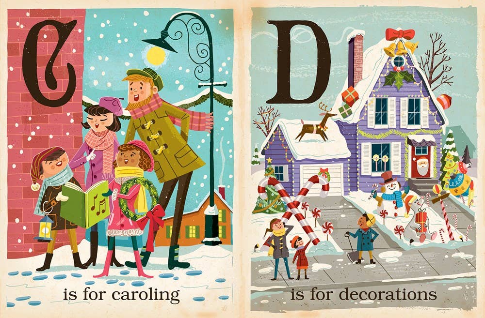 Gibbs Smith- S is for Santa: A Christmas Alphabet