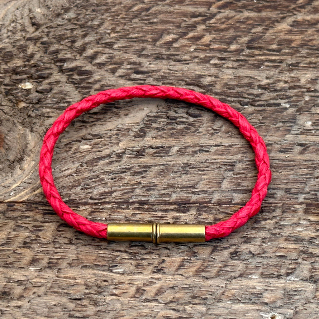 Tres Cuervos- Flint Single Waxed Canvas Bracelet