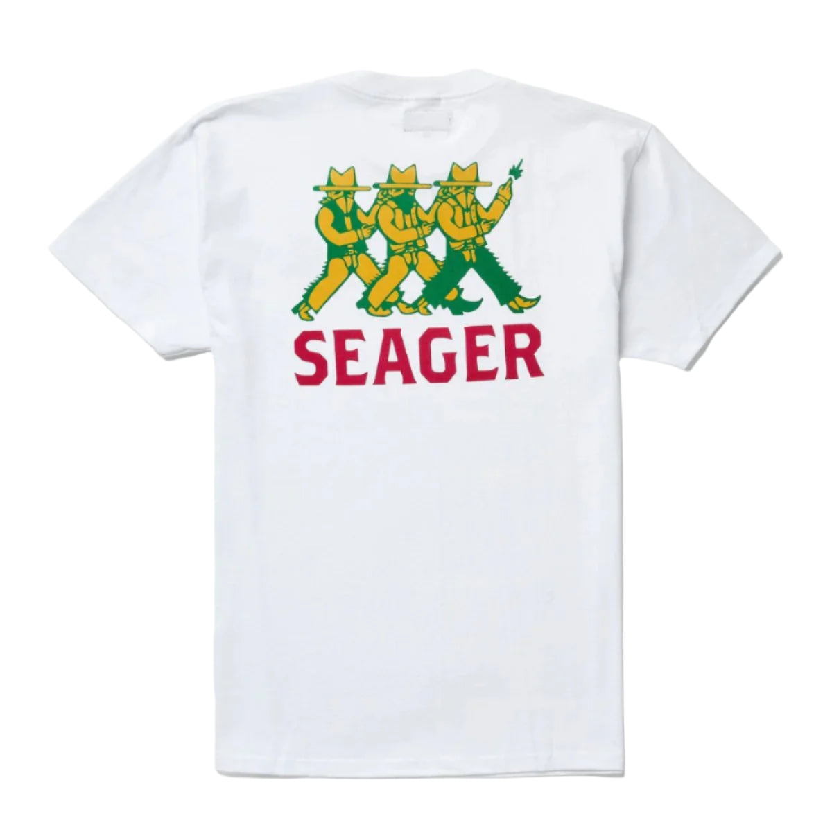 Seager- Finger Guns Tee White