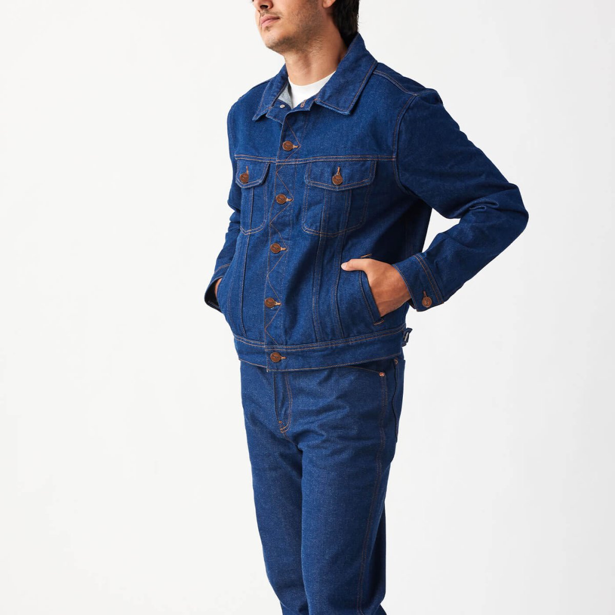 Seager- Freewheelin Denim Jacket Rined Indigo