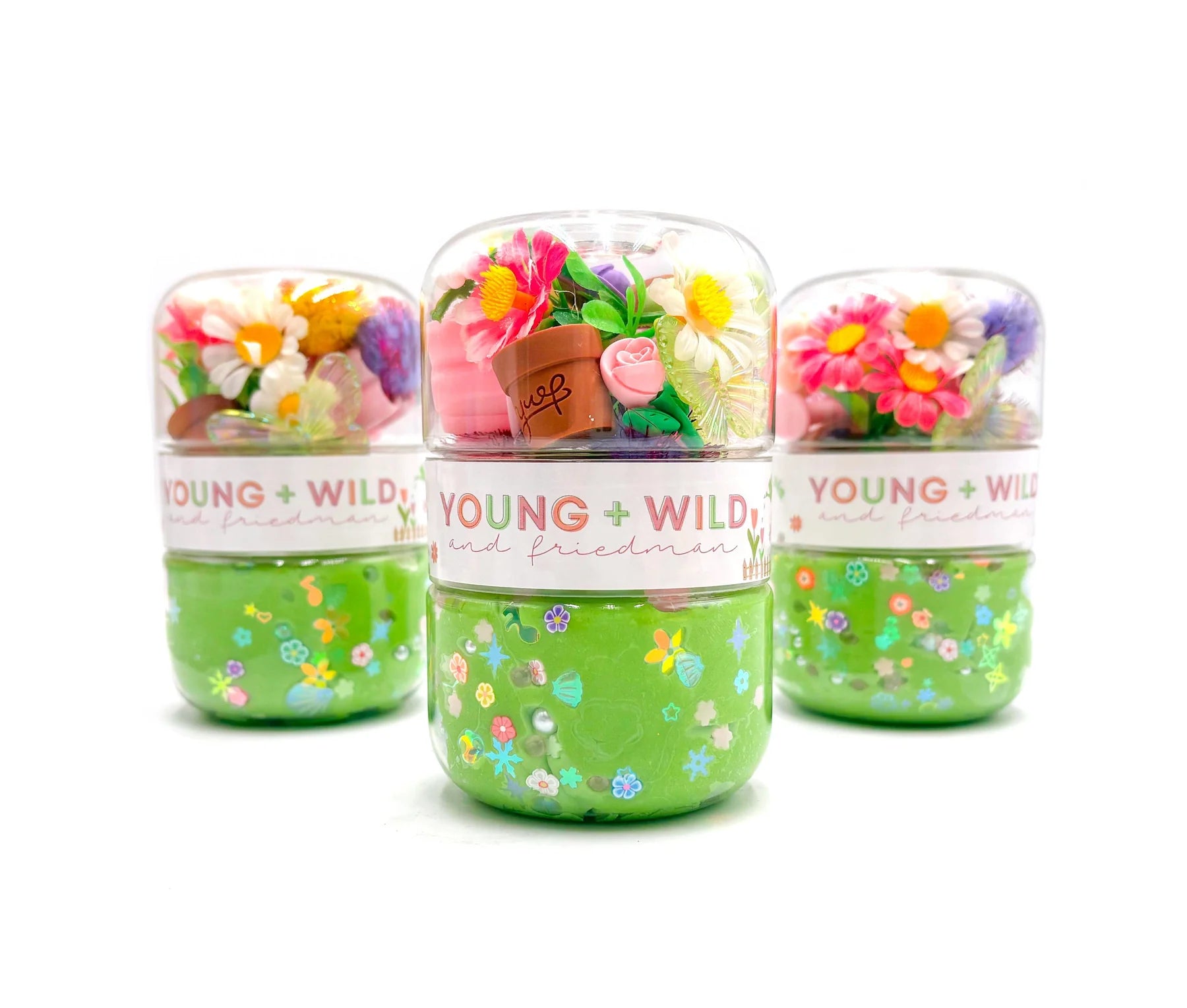 Young + Wild and Friedman- Gardening Grab & Go Dough Jar