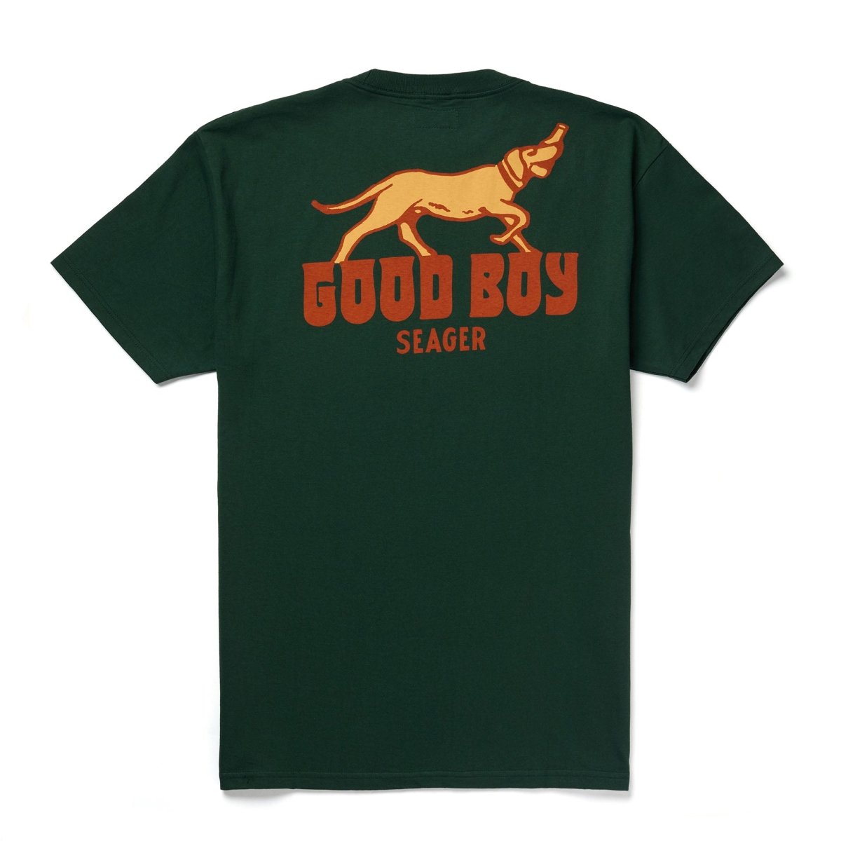 Seager- Good Boy Tee Green