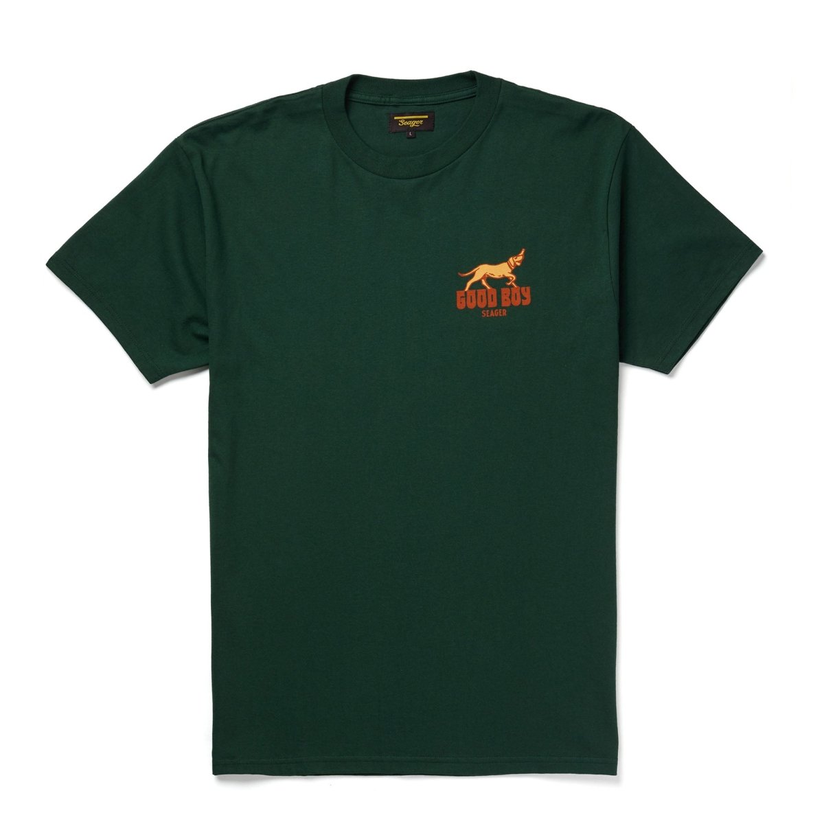 Seager- Good Boy Tee Green