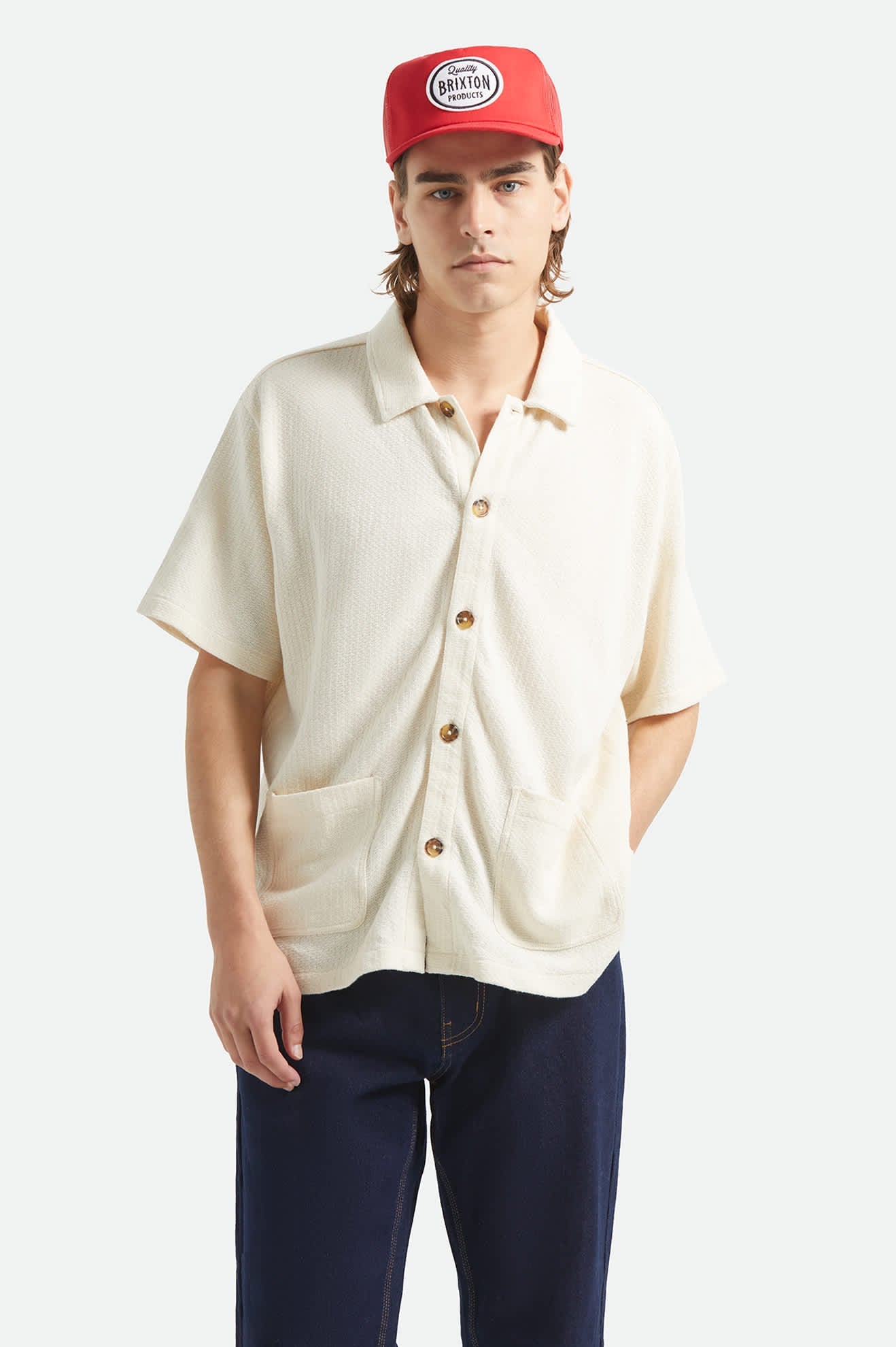 Brixton- Poolside S/S knit Short Sleeve