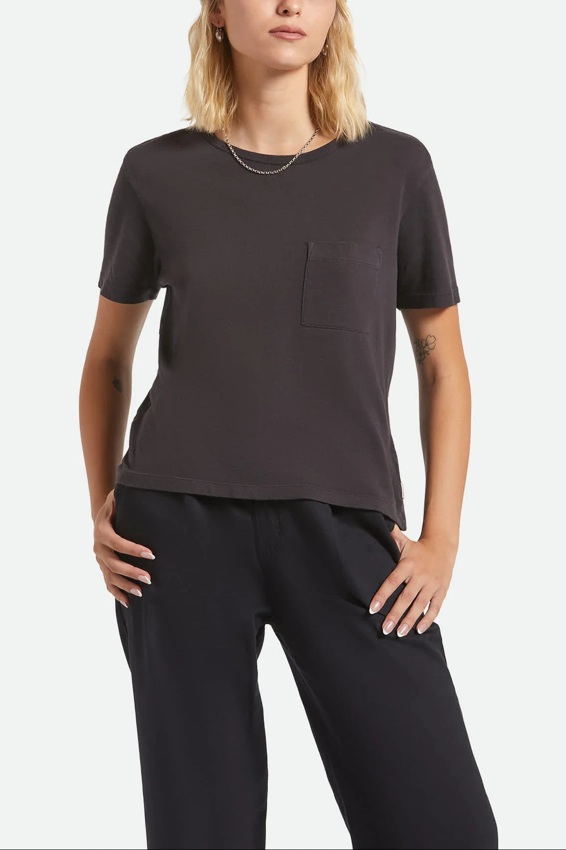 Brixton- Carefree Organic Garment Dye Perfect T-Shirt